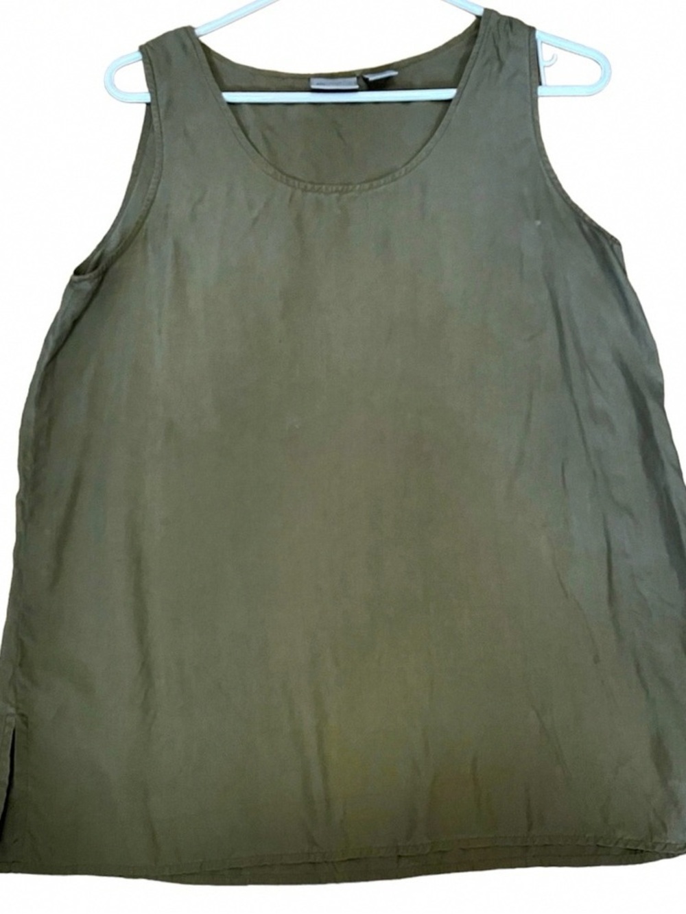 Men's Olive Green Tank Top